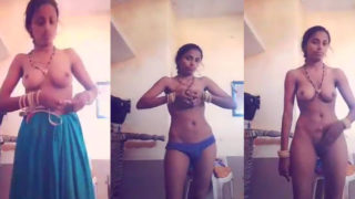 देहात से आई सेक्सी भाभी, नंगी होकर देती है सेल्फी, देखे अब!