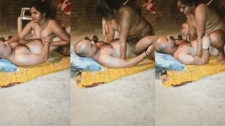 देहाती भाभी की अश्लील लीला – पति के साथ बोल्ड सीन।