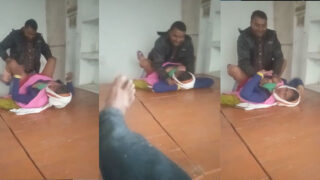 राजस्थानी देसी एमएमएस: घर में नौकरानी को उत्तेजित करना।