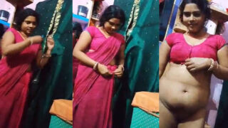 हॉट बिहारी भाभी का नंगा वीडियो, चूत दिखा रही है।