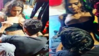 भोजपुरी में खुलेआम मस्ती, बिहारी बाला का उत्तेजक डांस अब ऑनलाइन।